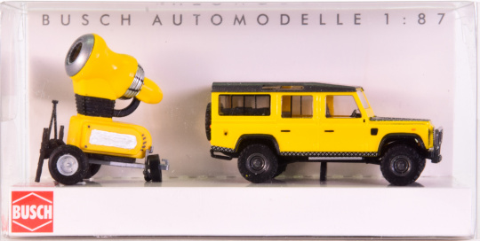 Busch 50355 (1:87) – Land Rover Defender mit Schneekanone 