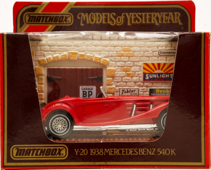 Matchbox Y-20 – Mercedes-Benz 540K, 1938 