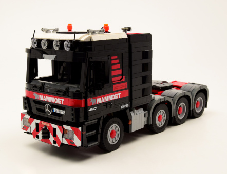 OXID eShop 6 | Lego Technic (MOC 6075 & 10554) – RC-Truck MB Actros 4160  MP3 mit Tieflader | purchase online