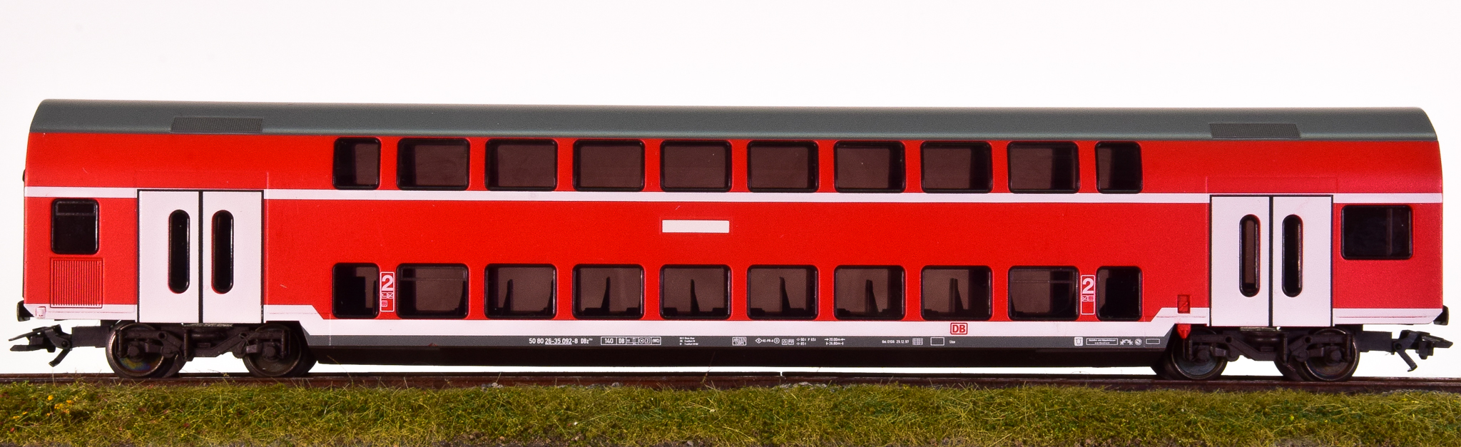 GebrauchteModellbahn | Märklin 29479 – 2. Klasse Doppelstockwagen Dbz der  DB AG | Erste Klasse aus 2. Hand